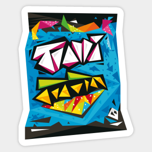 Item T30 of 30 (Trolli Abstract Study) Sticker